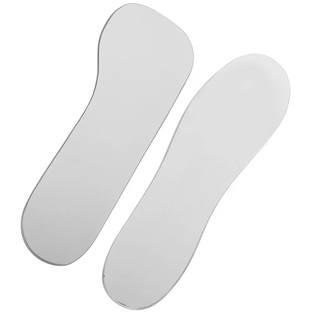 

2 шт. стоматологические зеркала для осмотра полости рта, стеклянные, с полированными краями, для стоматологических клиник, для осмотра зубов, маленький инструмент