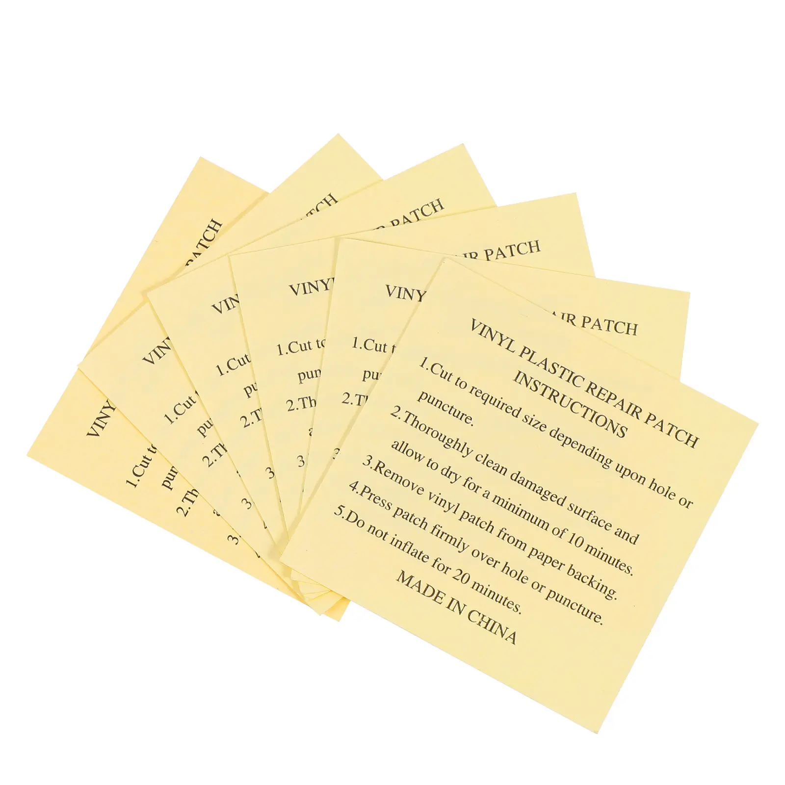 

20 шт. прозрачных клейких заплаток для ремонта надувных изделий, из ПВХ и нейлонового полотна, простые в использовании, водонепроницаемые, для быстрого ремонта