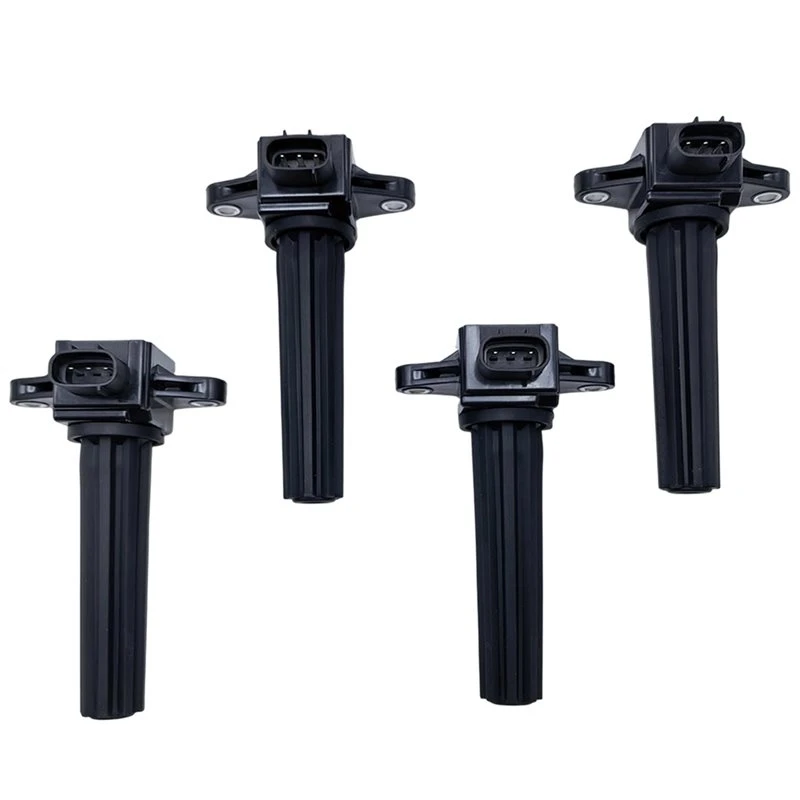 Ignition Systems For Yamaha Engines-Pack Of 4 Ignition Coils(Model:H6T11271A/6P2-82310-01-00)