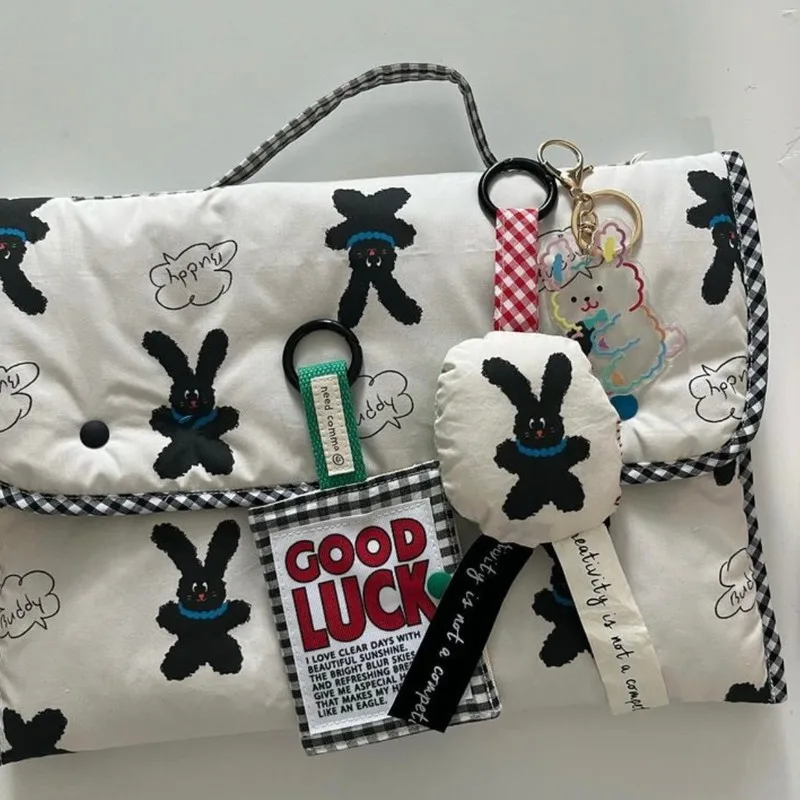 

2025 New Model Ins Niche Blogger, Cute Rabbit Pattern, 11/13 Inches, Tablet Laptop Storage Inner Bag