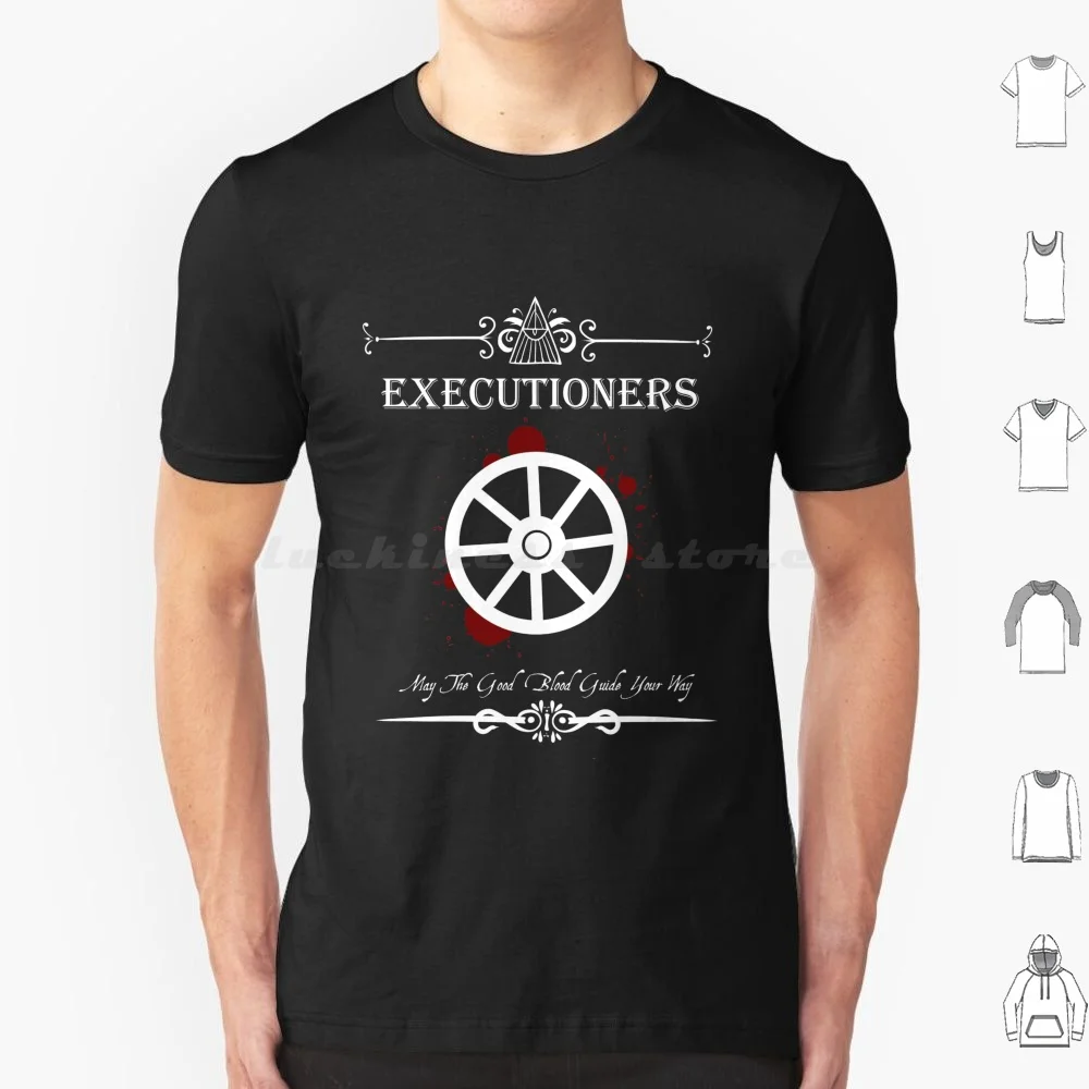 Executioners T Shirt Big Size 100% Cotton Bloodborne Blood Borne Bloodborn Dark Souls From Software Alfred Executioner Yharnam