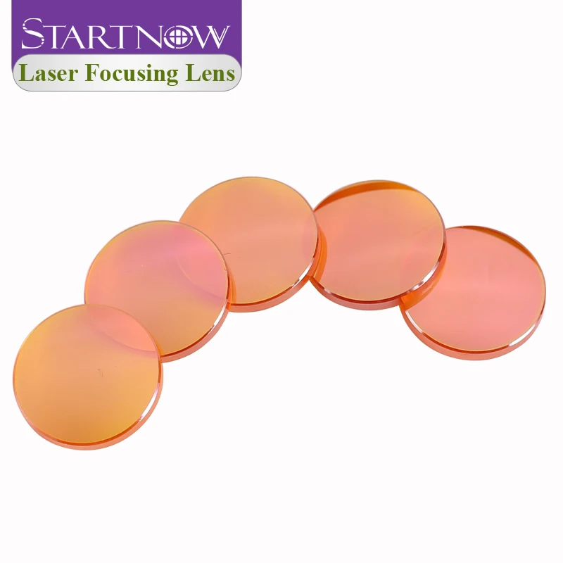 Startnow Fokussierung Objektiv Laser 20 19 18 15 12mm FL 50,8-127mm Für CO2 Laser Schneiden Carving maschine China ZnSe PVD Laser Linsen