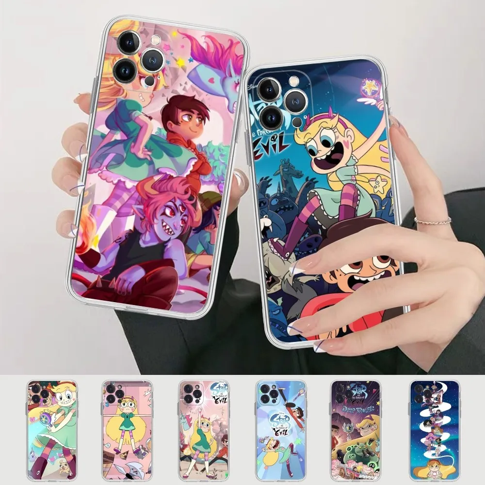 

Disney Star vs.the Forces of Evil Phone Case For iPhone 14 11 12 13 Mini Pro XS Max Cover 6 7 8 Plus X XR SE 2020 Funda Shell