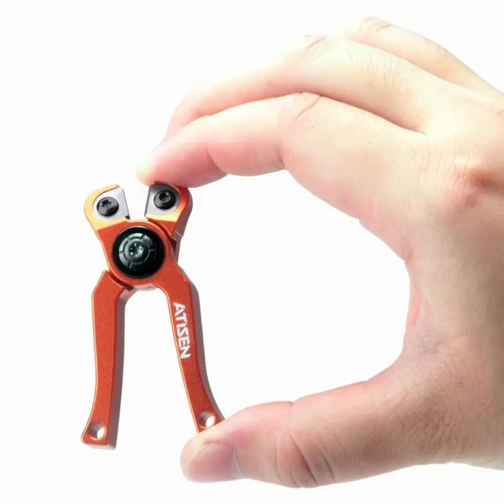 Tungsten Steel Head Fishing Line Cutter Built-in Spring Waterproof Lure Shears Mini Lightweight Fishing Line Cut Fishing Tackle