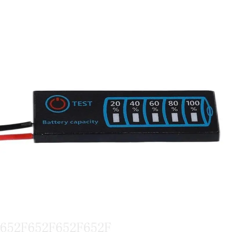 652F Battery Power Detector for Lithium Lead-Acid Batteries Universal DC5-30V 12V 24V Monitor LED Display