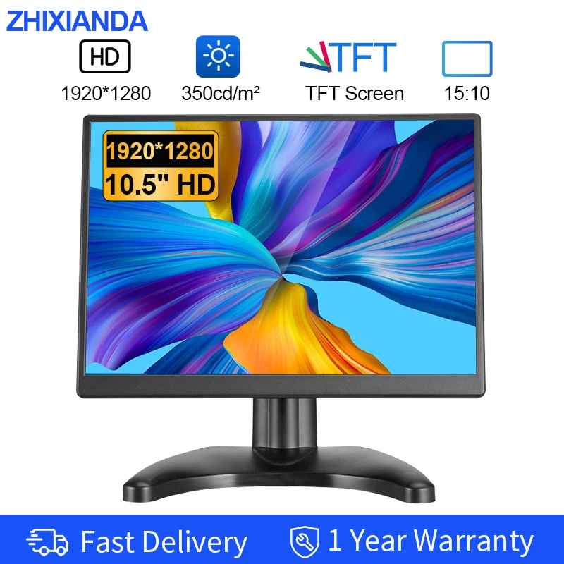 moniteur-de-securite-cctv-105-pouces-ecran-lcd-tft-15-10-1920x1280-fhd-petit-ecran-d'ordinateur-tv-pour-pc-cctv-avec-interface-hdm-vga
