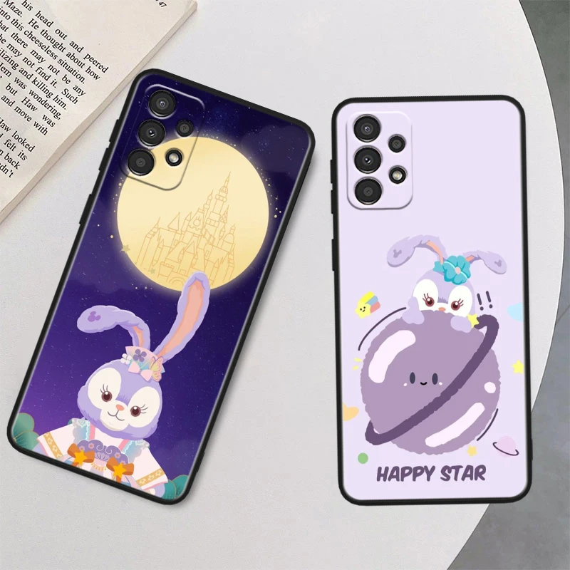 Disney Star Dello Linna Belle For Samsung Galaxy A91 A81 A71 A51 A42 A31 A21S A12 A11 A04 S E A02S A01 Core Black Phone Case