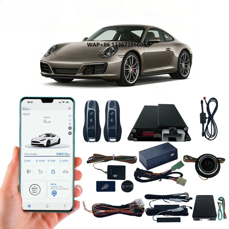 Car Remote Starter System Push to Start Keyless Entry Build