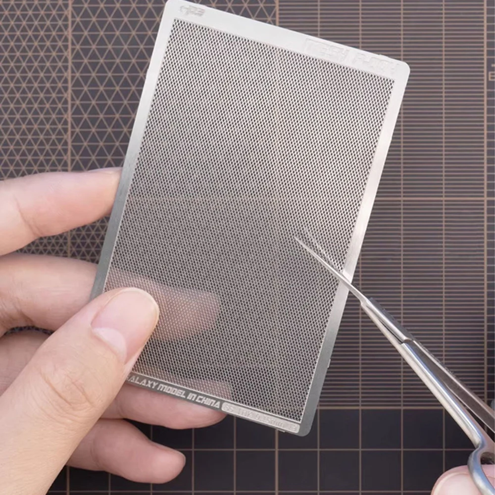Photo-Etched Radiator Mesh Cell For Modeling Photo-Etched Detailing Tool Universal Fit Woven Mesh/Straight Mesh/Rhombus Mesh
