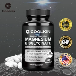 Magnesium Bisglycinate Capsules - Supports Healthy Sleep,Bone and Muscle Health