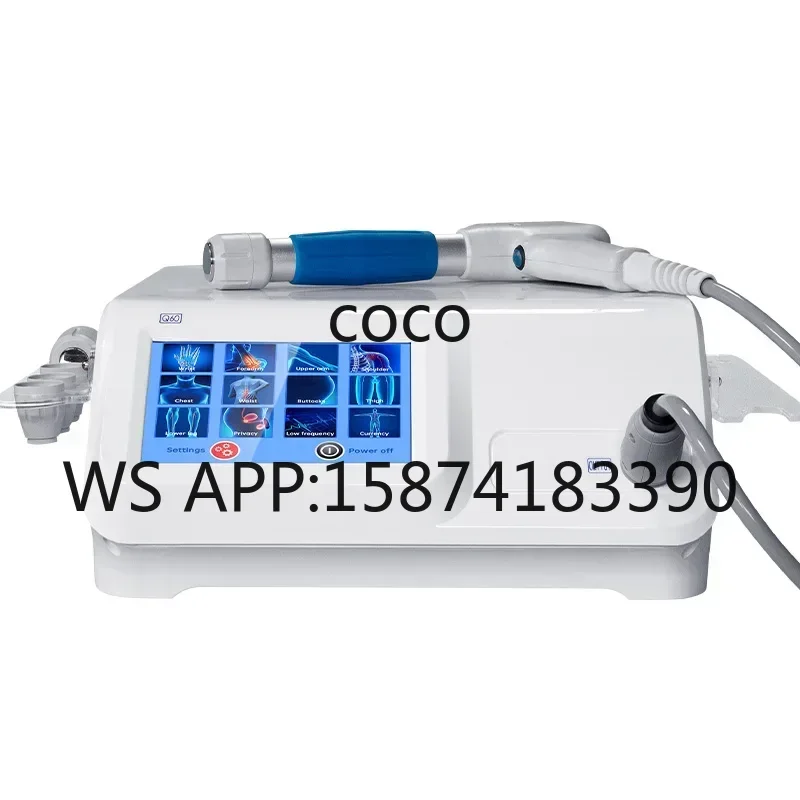 Medical Pneumatic Shock Wave Therapy Equipment Portable Physiotherapy Machine for Pain Relief & ED Treatment