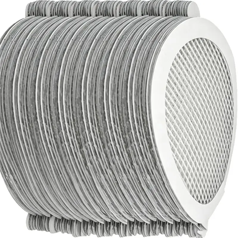 AS60-100Pcs Disposable Drainage Net Cover Kitchen Sink Filter Floor Drain Patch Shower