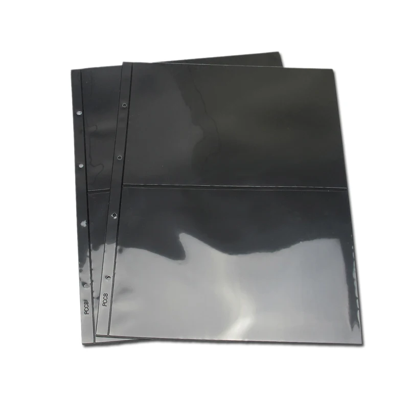 810534 PCCB standard large loose-leaf inner page (two lines on both sides with black background)