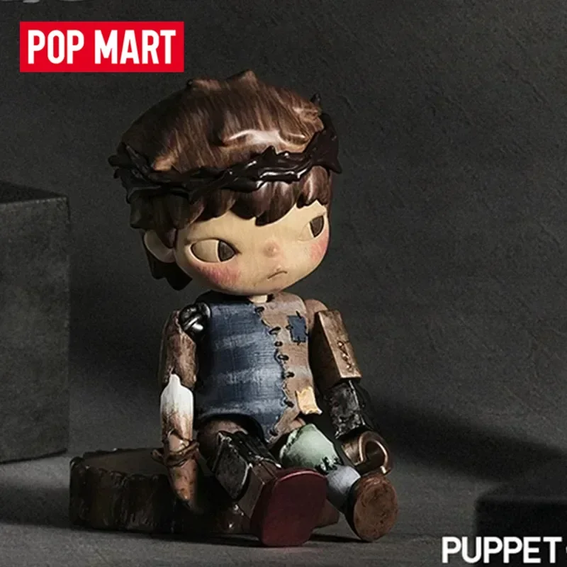 POP MART Hirono Reshape Series Blind Box Mistery Caixa Action Figure Toys Cute Desktop Ornaments Model Surpresa Birthday Gift