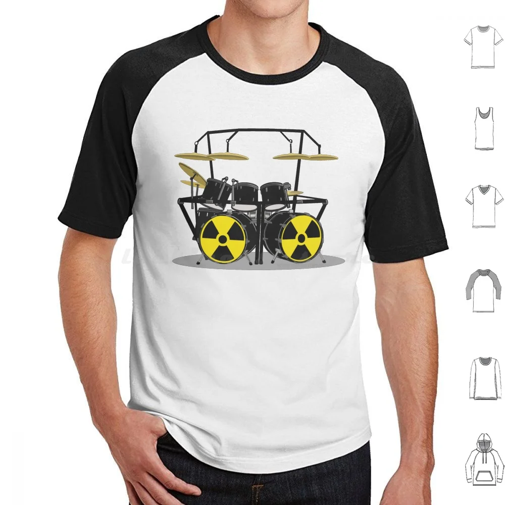 Rust In Pieces Drumkit T Shirt Men Women Kids 6xl Drums Take No Prisoners Radioactive Hangar 19 Mustaine Tama Drum Kit Heavy