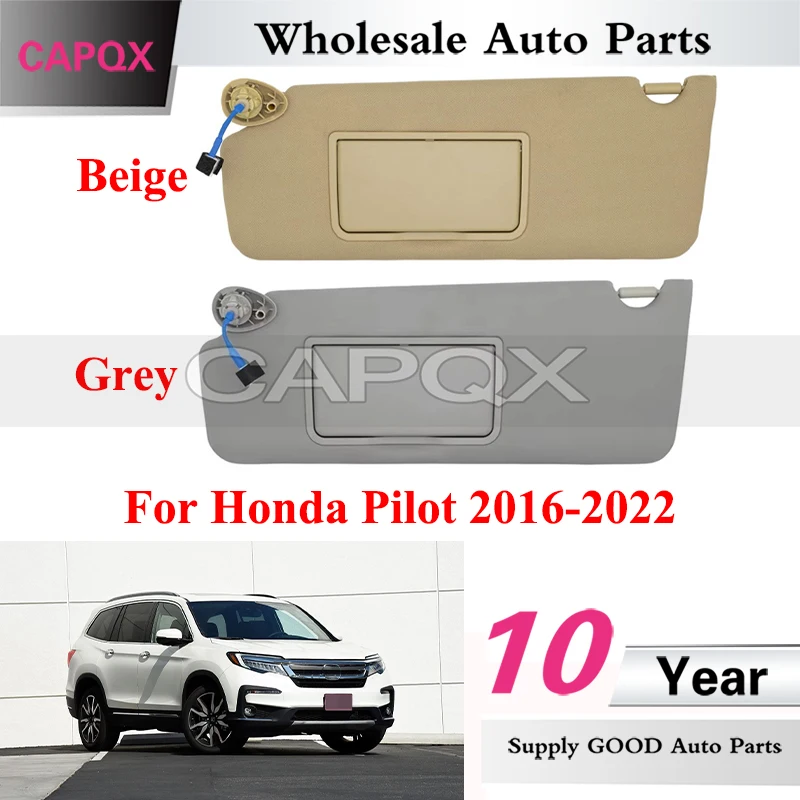 

CAPQX Car Inside Sunvisor For Honda Pilot 2016-2022 Sun Shield Front Sunshade Sun Visor 83280-TG7-A12ZA