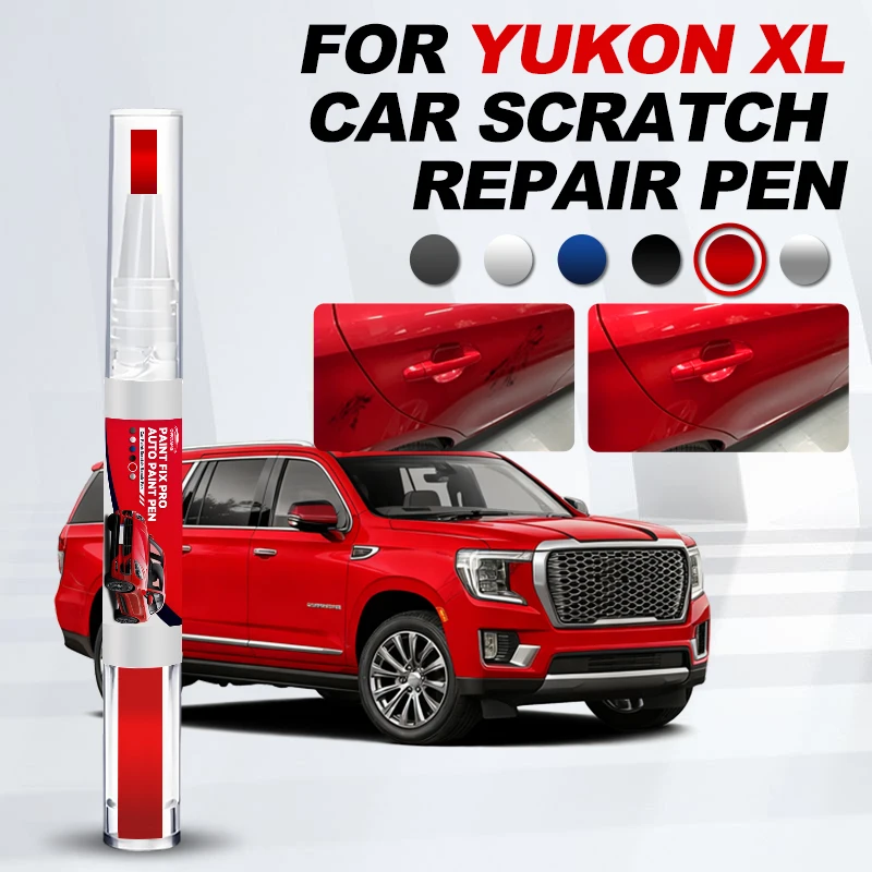 

Ручка-корректор OPRTAMG для ремонта лакокрасочного покрытия GMC Yukon XL, средство для удаления царапин, аксессуары для авто, черный, белый, синий, красный