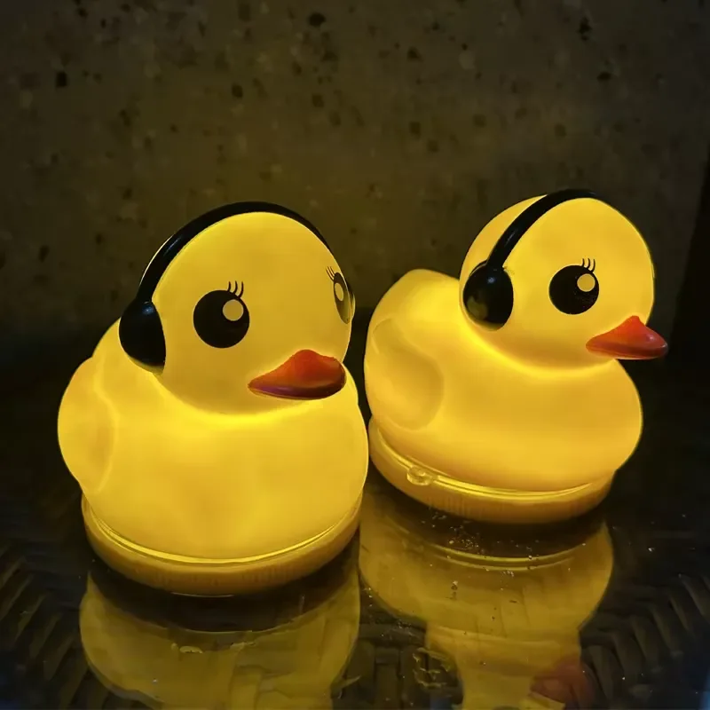 Multi-Color Automatic LED Duck Solar Garden Light Waterproof Floating Pool Lamp IP65 Rated Outdoor Decor