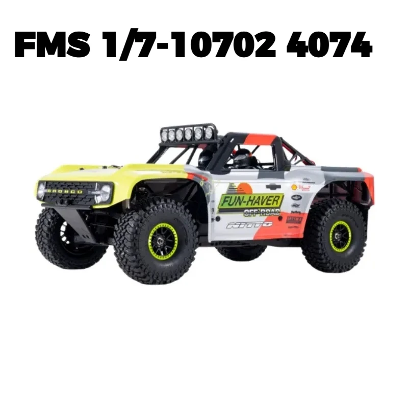 

Fms 1 7 U4 Remote Control Electric Four Wheel Drive Brushless Violent Racing Short Truck Off Road Professional Hobby Model
