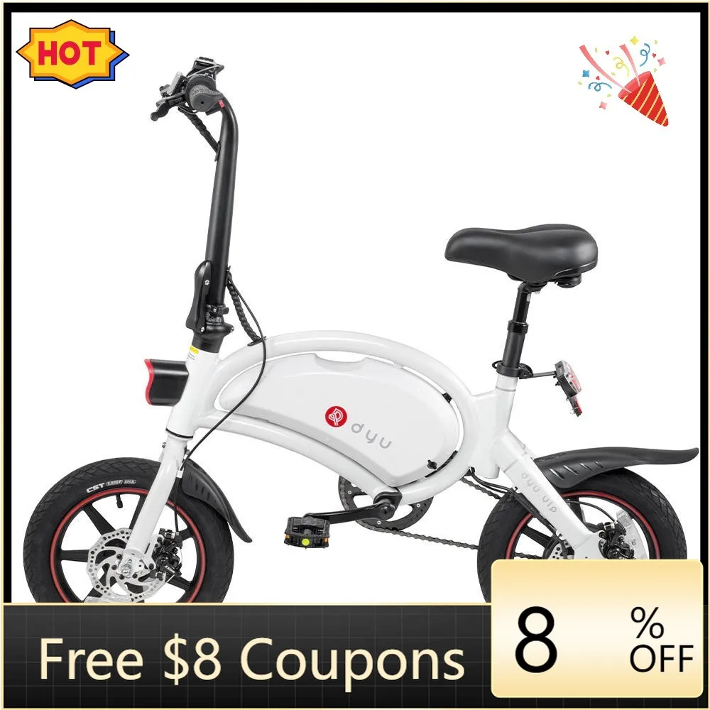 

STLF DZ WJW Advanced Folding Electric Bicycle KugooKirin B1 250W DC Motor E-bike 23km Mileage Electric Bike Lithium Battery Bike