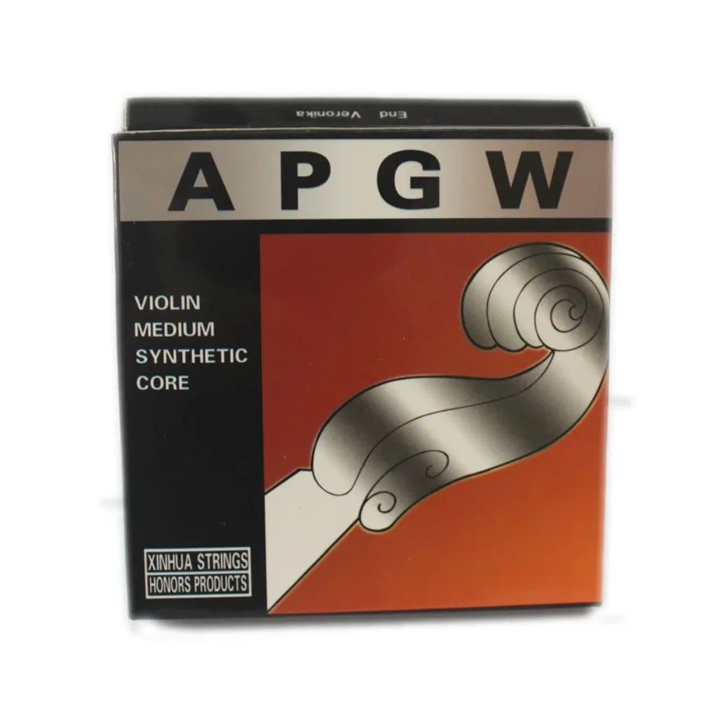 

1 Set 135B Fiddle Violin Strings for 4/4 3/4 1/2 1/4 E-A-D-G APGW Strings Dominant Nickel Silver Fiddle String Violinist