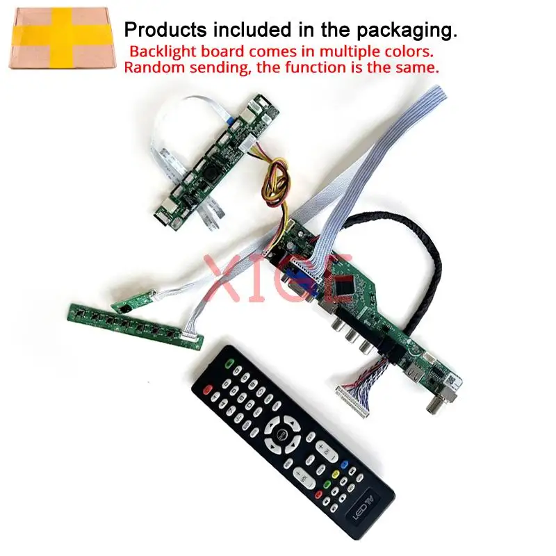 

Плата драйвера ЖК-контроллера подходит для LM250WF2 VGA + HDMI + AV + USB-экран 25 дюймов, 1920*1080, аналоговый ТВ-сигнал, LVDS, 30-контактный комплект