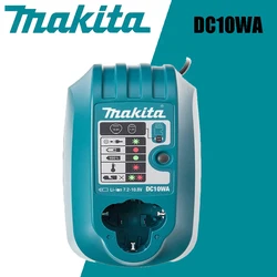 Makita DC10WA 7.2-10.8V Li-Ion Battery Charger Fast Charging Compact Portable Charger