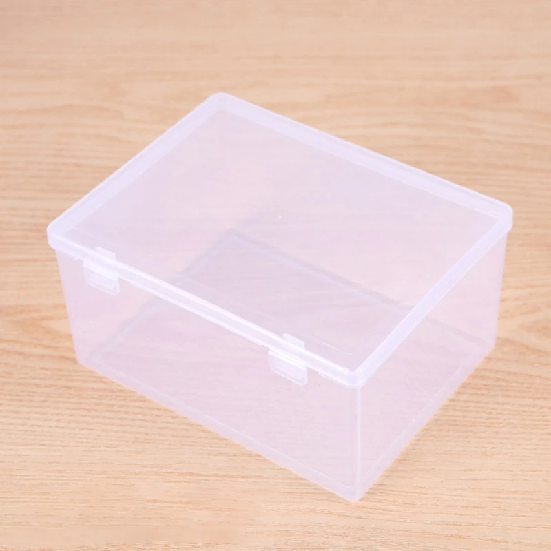 F92B Clear Herse Box-Organizer с крышками прозрачная пластиковая коробка для хранения ювелирные изделия для корпуса небольшие RO