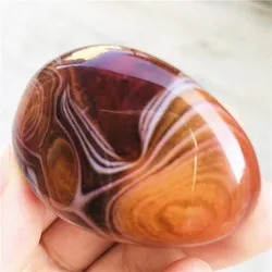 Natural Polished Banded Agate Crystal Madagascar Healing