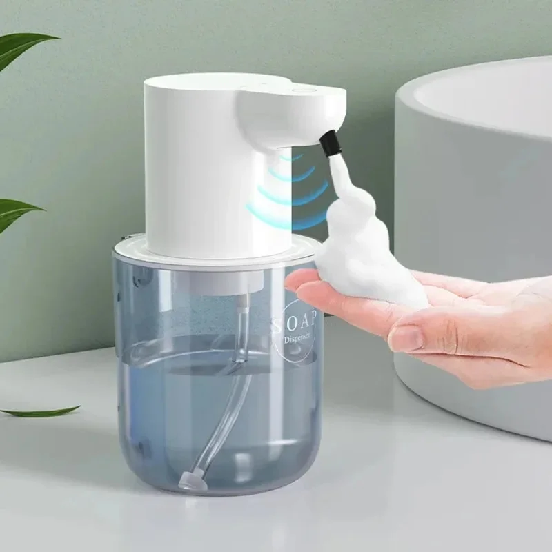

Automatic Foam/Gel Soap Dispenser 4-speed Infrared Sensor 400ML Foam Soap Dispenser IPX5 Suitable For Home Bathroom