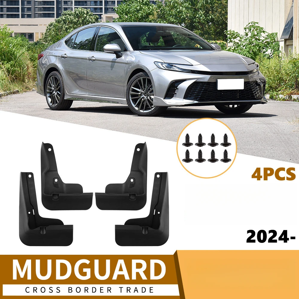 4 Uds guardabarros de coche protectores contra salpicaduras para Toyota Camry Sport Plus 2024-2026 guardabarros delanteros y traseros accesorios de coche estilo