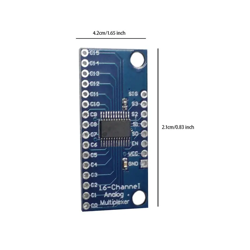 A62Z 10 Pcs/Set CD74HC4067 High-Speed CMOS Analog Multiplexer Multifunction 16-Channel Analog Multiplexer