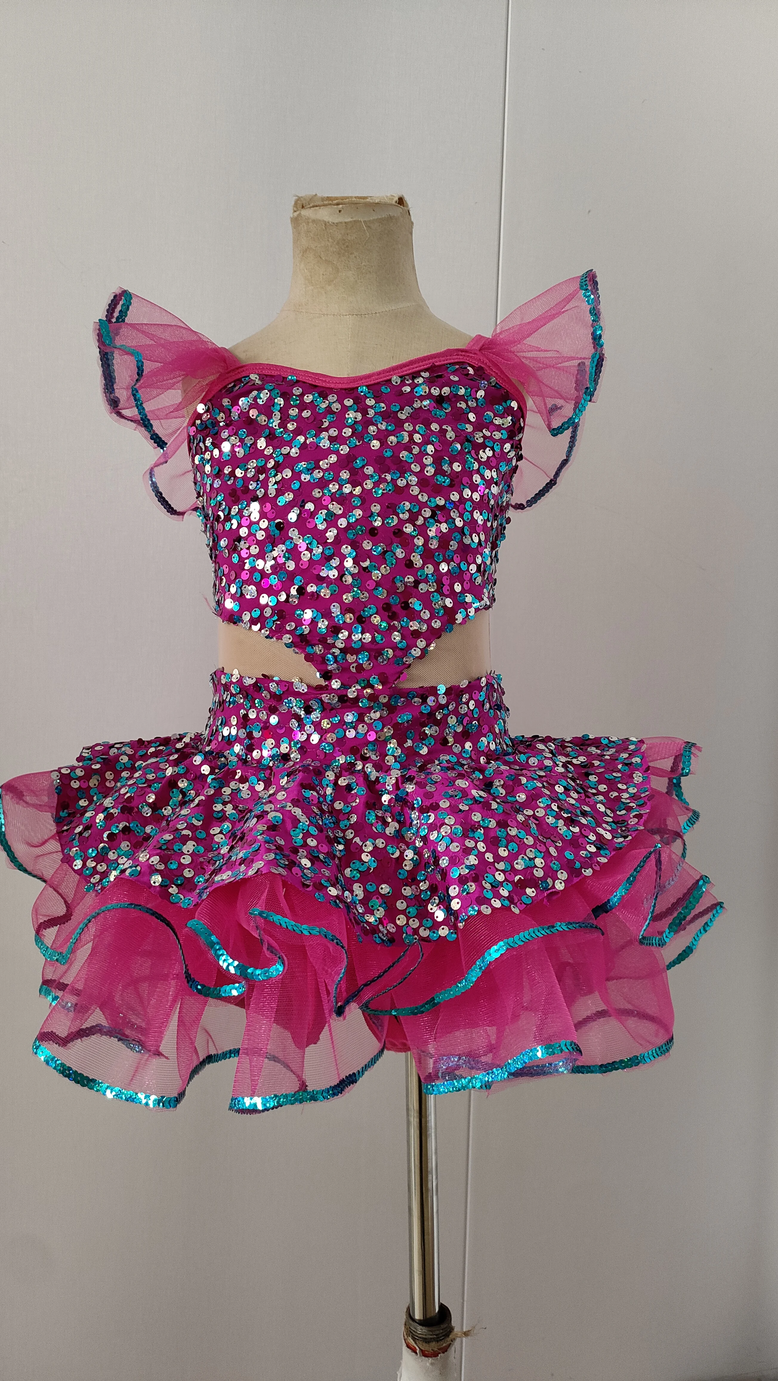 

New dance costume professional jazz dance dress performance dress Lodysuit Latin dress