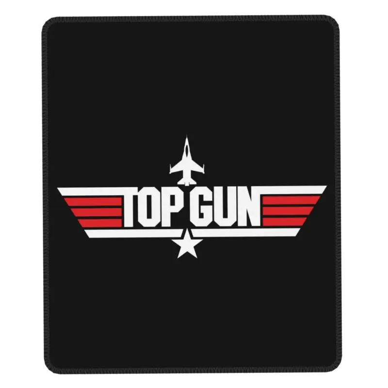 Tom Cruise Maverick Film Top Gun Laptop Mouse Pad Mousepad with Stitched Edges Anti-Slip Rubber Gamer Computer PC Table Mat