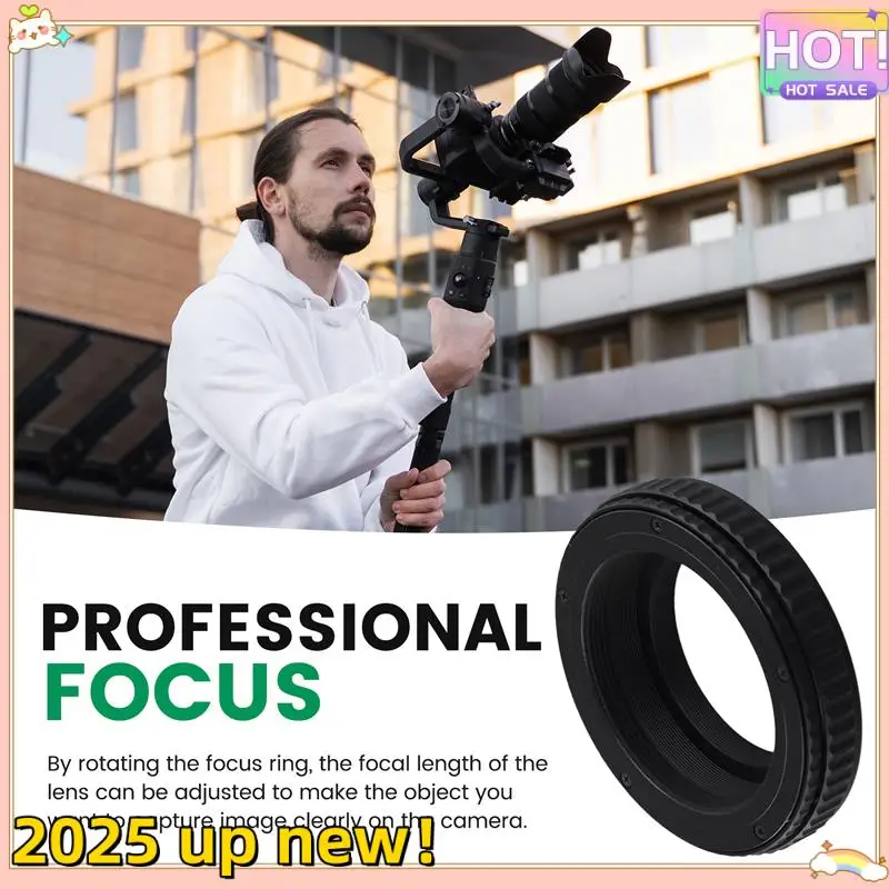 

Stylish-NEWYI M42-M39 12-19 Focus Barrel Focus Ring Camera Adapter Ring Adapter Barrel Zoom Head Change Ring