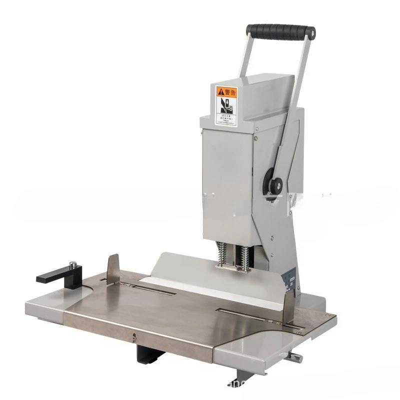 

8350D Mobile Platform Electric Single Hole Plastic Bag Album Recipe Binding Machine