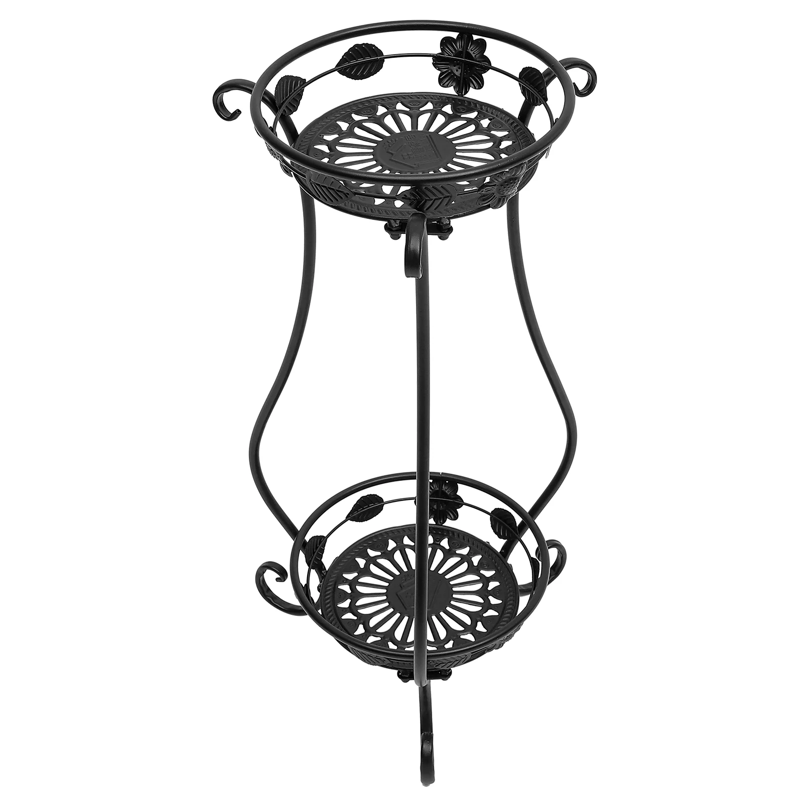 

Wrought Iron Flower Stand Indoor Plant Stands Farmhouse Outdoor Pots For Plants Large Flowerpot Rack Metal Patio