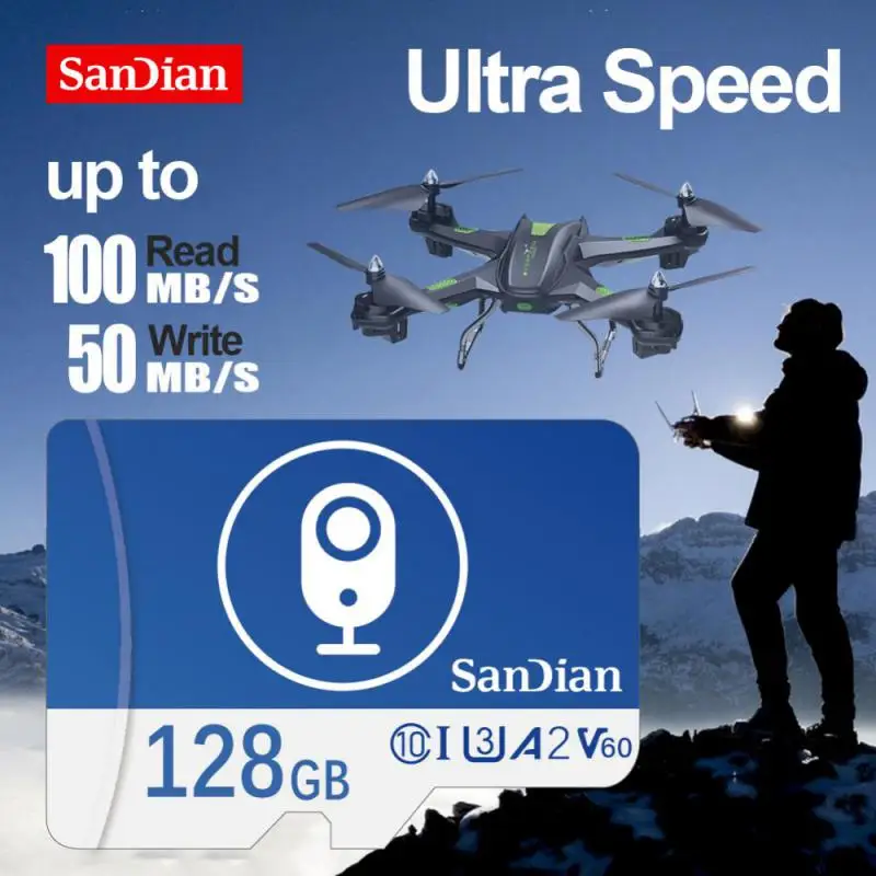 Cartão de memória para telefone e laptop, cartão Micro TF, cartão SD, armazenamento móvel, novo, A1, 512GB, 256GB, 512GB, 1TB, A1