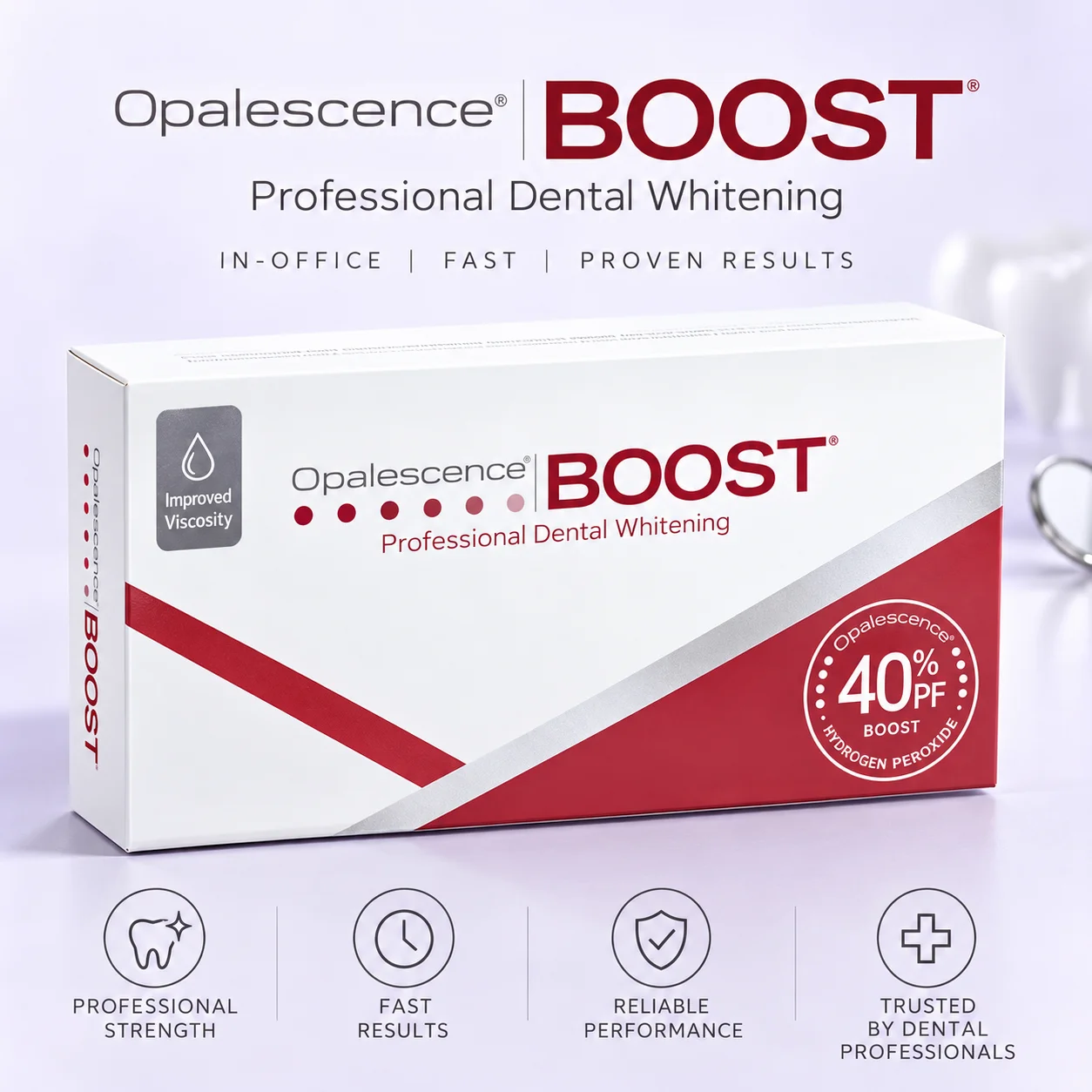 Teeth Whitening Gel Opalescence - جل تبييض الأسنان أوباليسنس بوست 40%