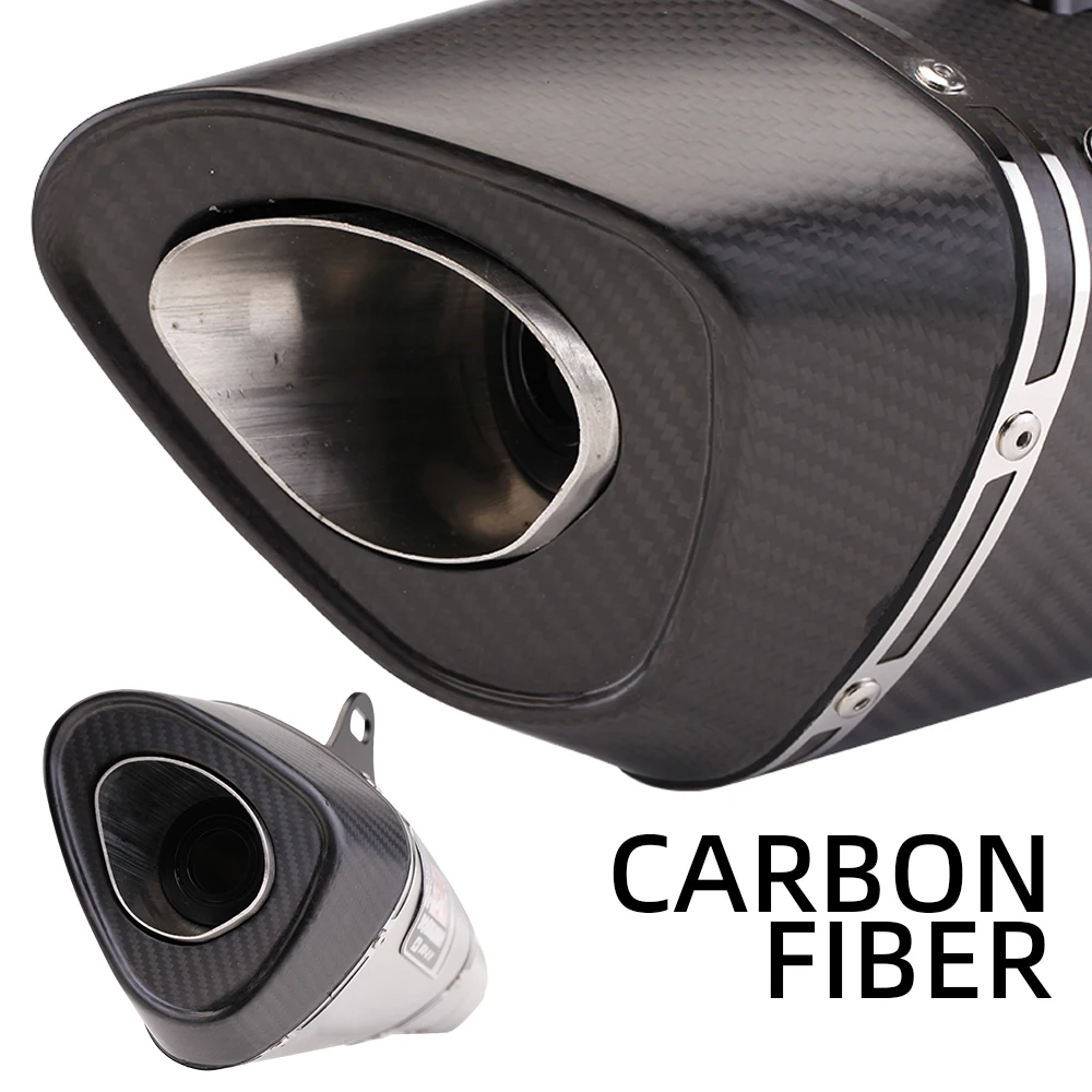 Motorcycle Exhaust Muffler 60MM Street Bike Exhausts Pipe Kit R11 Tail Tube For GSXR600 GSXS750 GSXR1000 GSXS1000GT GSX1300R R1M