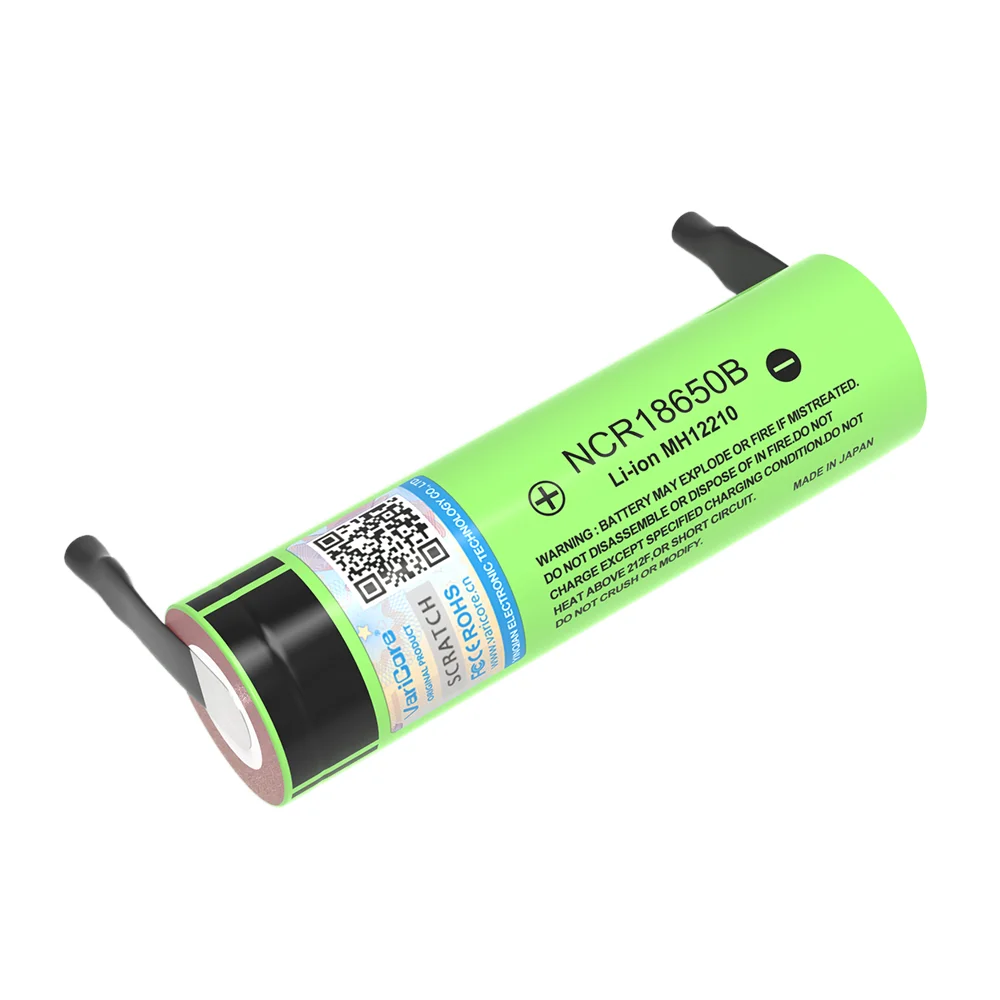 Liitokala 100% Nuovo Originale NCR18650B 3.7v 3400mah 18650 Batteria Al Litio Ricaricabile FAI DA TE Nichel Copriletto batterie