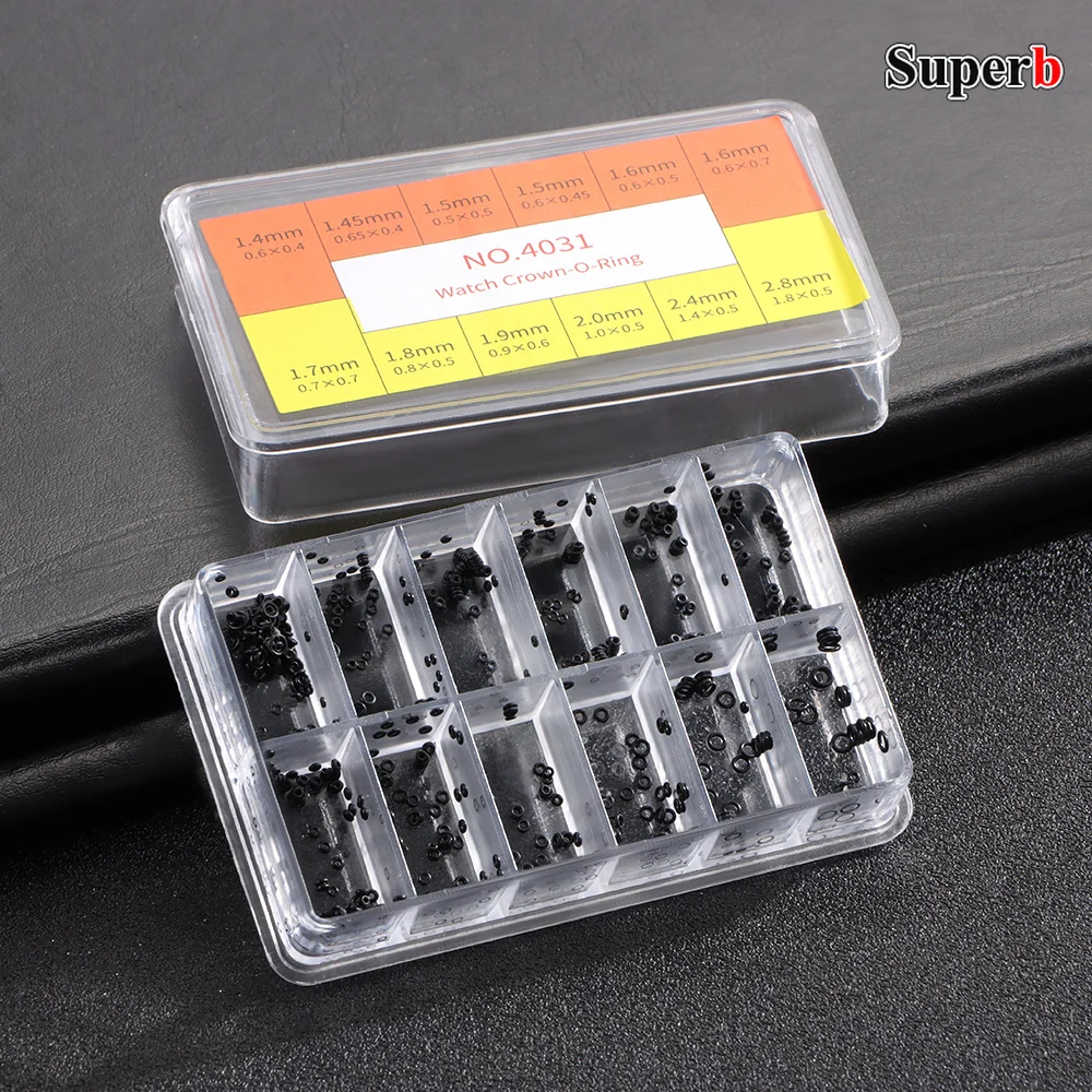 New Mini O-Ring Watch Crown Watches Seals Waterproof Rubber Washer Watch Crown Gaskets Watch Repair Tools Watchmaker Tool