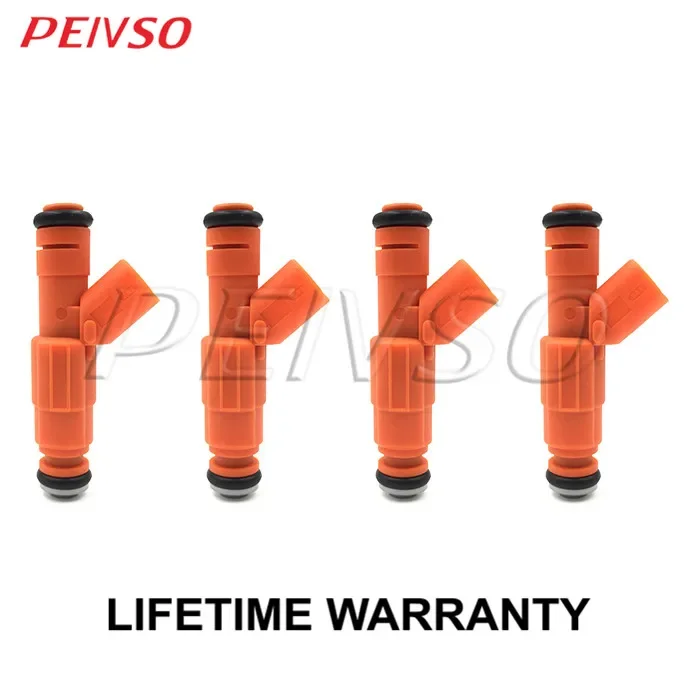 PEIVSO 4 шт. 3M4G-BA 0280156156 L309-13-250A Топливная форсунка для Mazda 6 2.3L l4 2003 ~ 2004 PEIVSO 4 шт. 3M4G-BA 0280156156 L309-13-250A Топливная форсунка для Mazda 6 2.3L l4 2003 ~ 2004