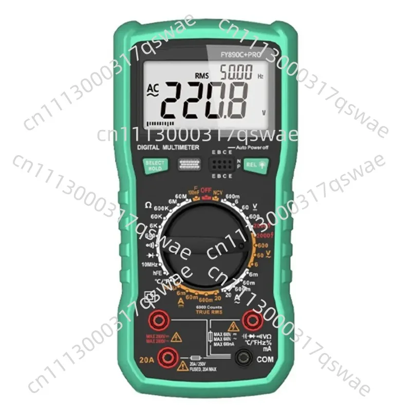 Large Range Digital Multimeter Photovoltaic Multimeter True RMS Multifunction Machine