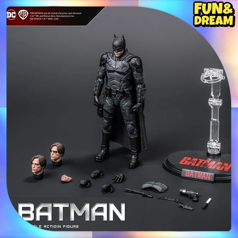 Original Fondjoy The Batman Anime Figure Robert Batman Action Figure 1/9 Scale 2024 New Children Toys Decoration Birthday Gift