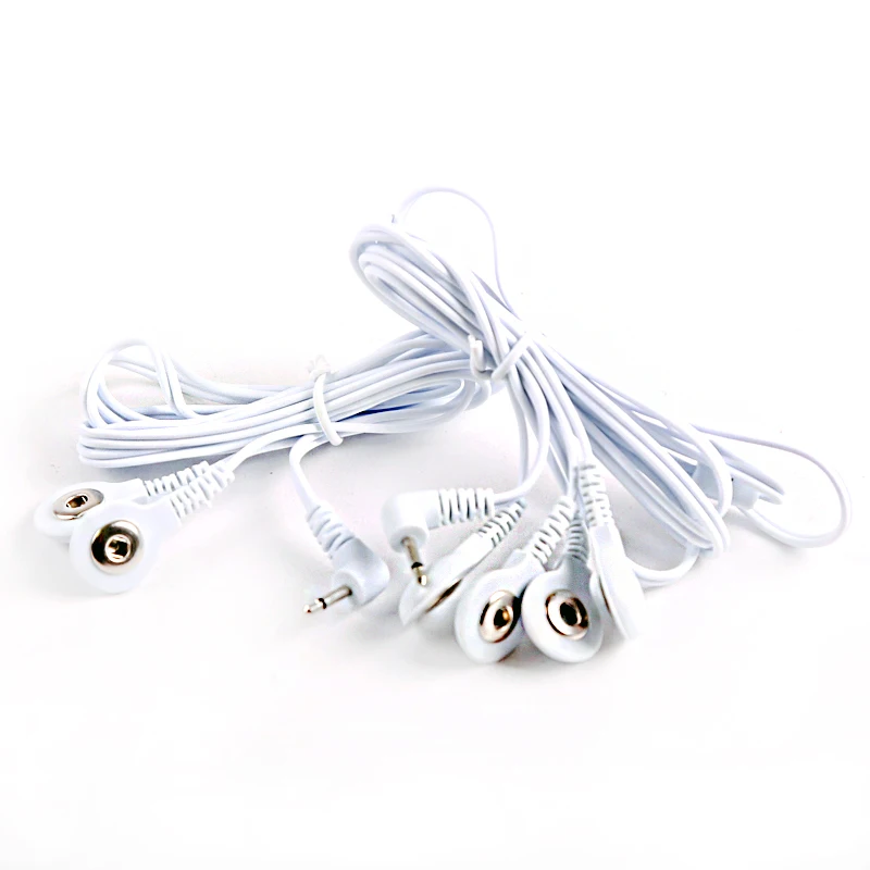 

2&4 Ways 3.5mm Electrode Wire Conecting Cable Line Tens Body Meridian Acupuncture for Digital Body Therapy Massager