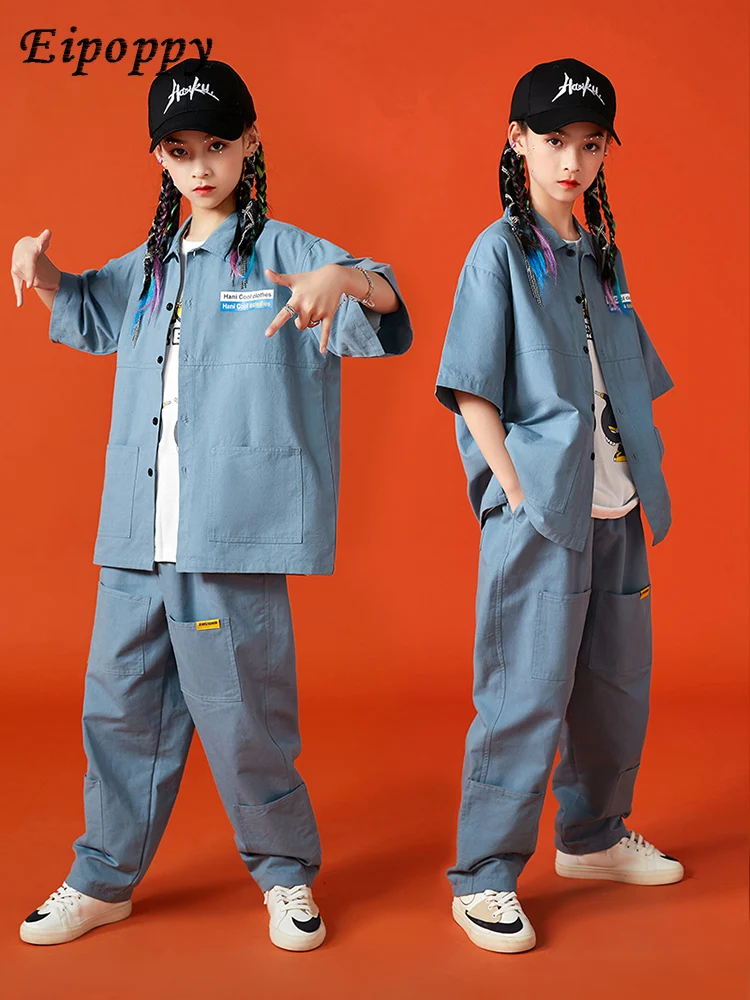 ملابس عصرية للبنات للأطفال ، نموذج المنصة ، ملابس الأداء ، أزياء الجاز ، الهيب هوب