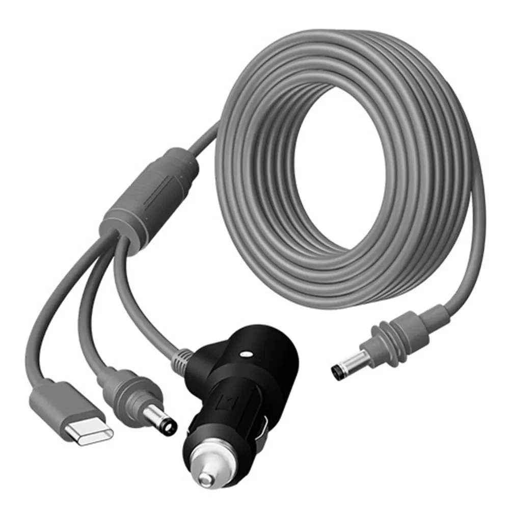 

For Starlink Mini 3 In 1 DC Power Cable Extension Cord Waterproof For Starlink Mini Power Cable Is Equipped With USB C Socket