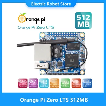 Orange Pi Zero LTS 512MB H3 Quad Core, Open Source Single Board Computer, Run Android 4.4, Ubuntu, Debian Image