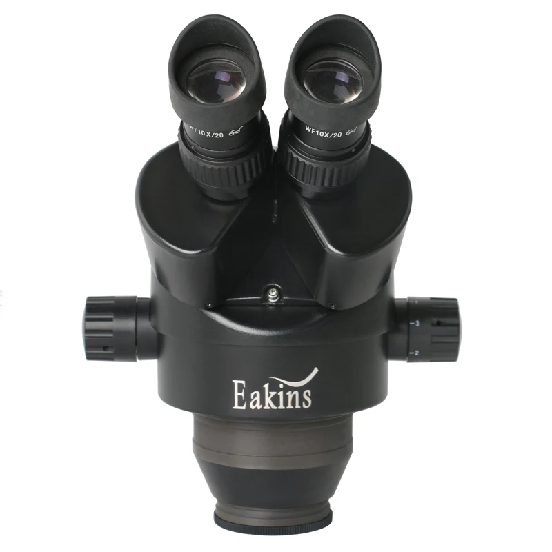 Imagem -06 - Microscópio Estéreo Industrial Binocular de Zoom Contínuo 35x-90x 7x45x Mais 05x 2x Lente Objetiva Auxiliar para Reparo de Solda de Pcb